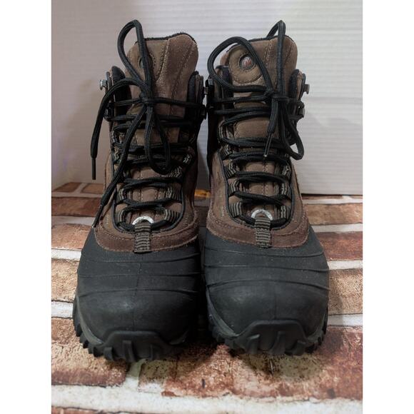 Merrell Isotherm 8 Waterproof Winter Boots Mens 7 Brown Leather 400g Primaloft main image 8